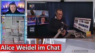 Unfassbar: Alice Weidel taucht plötzlich im Chat auf! | Twitch Highlights