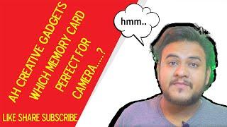 TECH TALKS #1 | MEMORY CARD BUY GUIDE FOR CAMERA | ADITYA N. HENDRE | 2021