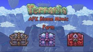 Working Terraria AFK Biome Mimic Farm (no glitches)