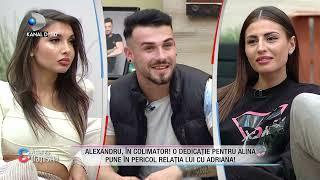 Alina si Alexandru, singuri in gradina baietilor! Reglare de conturi intre fostii iubiti!