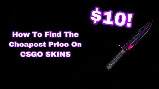 HOW TO PRICE CHECK CSGO SKINS - How To Find The Cheapest Price On CSGO SKINS