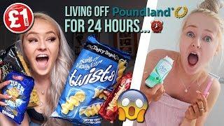 LIVING off ONLY POUNDLAND products for 24 HOURS...