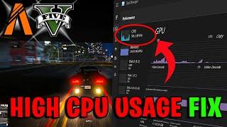 GTA 5 FiveM low GPU and high CPU usage fix !!