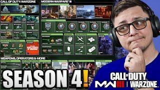 Call of Duty Season 4 Content Roadmap | MWIII/Warzone/MWZ