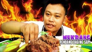 MUKBANG RENDANG DAGING SAPI SUPER EMPUK DAGINGNYA ASMR RENDANG DAGING SAPI ENAK DAN MANTAP