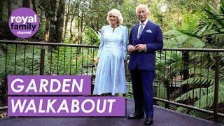 WATCH: King Charles and Queen Camilla Visit Botanic Gardens in Canberra