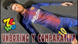 LEO MESSI ZCWO FC BARCELONA. UNBOXING & COMPARATIVA!!! Estilo HOT TOYS