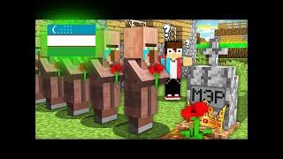 MINECRAFTDA QISHILOG`IMIZ HOKIMIGA NIMA BO'LDI | Minecraft kompot