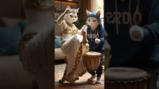 Cat danceDancing Cats shorts Videos for cats बिल्ली डांस #funny #dancingcat #cat #shorts #catvideos