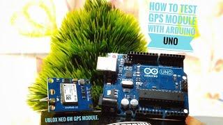 Test your first NEO 6m GPS module with arduino uno/Buddy Tech.