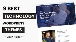 9 Best WordPress Themes for Technology Company 2024 | SAAS WordPress Theme