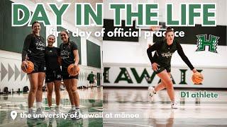 DAY IN THE LIFE: D1 STUDENT-ATHLETE AT THE UNIVERSITY OF HAWAII ‍️️