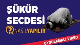 Şükür secdesi nasıl yapılır? Uygulamalı örnek video!