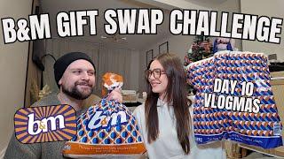 B&M gift swap challenge!! ️ - Vlogmas day 10