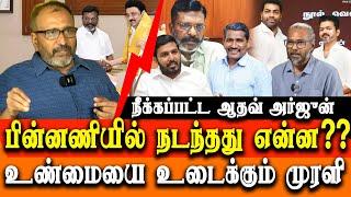 Why Aadhav Arjuna was suspended from viduthalai chiruthaigal katchi Activist Muralidharan interview