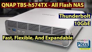 QNAP TBS-h574TX - All Flash NASbook With Thunderbolt 4 Connectivity