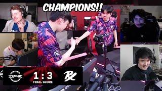 Valorant Streamers & Pros React to PRX Beating DFM In Valorant Radiant Asia Invitational