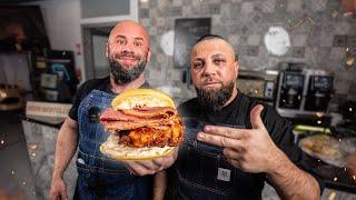 Juicy burgers  with King Zaza at BeastKitchen