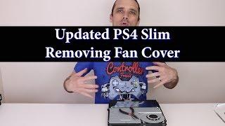 PS4 Slim Updated Fan Cover - How to Remove Plastic Welds