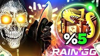 JACKPOT MODE INSANE ON RAINGG! NEW CS2 / CSGO GAMBLING SITE OF 2024! (RAINGG FREE PROMO CODE 2024)