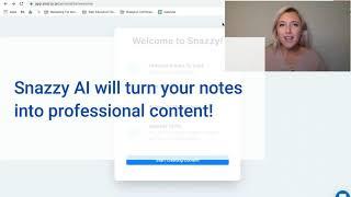 Snazzy AI | Create Content For Your Brand In Minutes