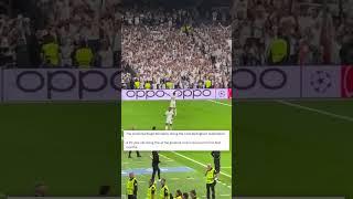 The Bernabeu does Jude Bellingham's celebration  #football #bellingham #viral