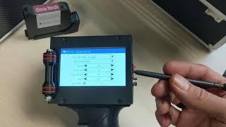 SNEED-JET Freedom Handheld Inkjet Printer - Print Settings