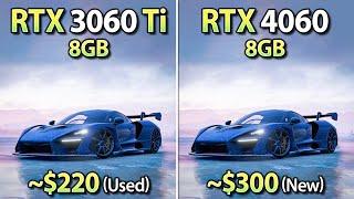 RTX 4060 vs 3060 Ti - Test in 10 Games (1080p)