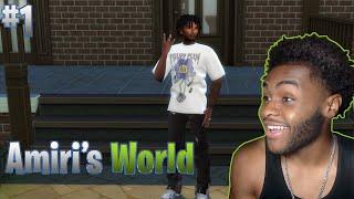 I STARTED SELLING DRUGS?!?!| Amiri's World S01 E01 [Sims 4 Gameplay]