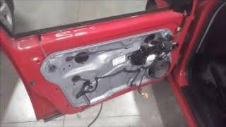 Volkswagen Golf mk4 driver's side door panel removal