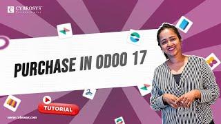 Odoo 17 Purchase Module | Odoo 17 Functional Videos | Odoo 17 Purchase App Demo 2024