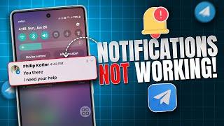 Fix Telegram Notifications Not Working on Android | Telegram Notifications Not Receiving or Showing