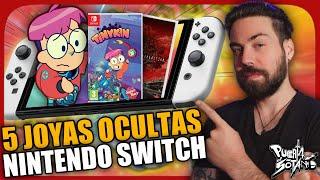 5 JOYAS OCULTAS de Nintendo Switch que DEBES JUGAR!