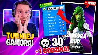 Spóźniłem się na TURNIEJ GAMORA i stało się to ... w Fortnite  (30 BOMB?!)