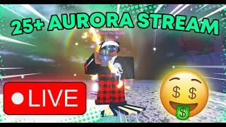 FISCH LIVESTREAM ROBLOX / 30+ AURORA TOTEMS / OPENINGS TRIDENT DOOR