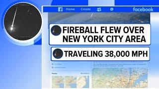 Daylight fireball meteor may have rattled parts of New York City and New Jersey, NASA says