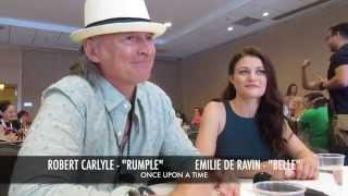 SDCC 2015: Once Upon A Time - Robert Carlyle & Emilie de Ravin