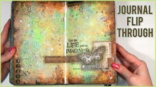 Art Journal Flip-Through | Art Journal Ideas | Art Journal Tour