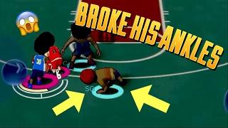 OMG I BROKE HIS ANKLES!!