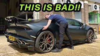 What's Wrong With This BROKEN Lamborghini Huracan? 