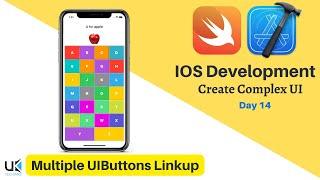 UIButtons with a function? | IOS for Beginners | IOS Development | 40 Days Challenge | UKtechians