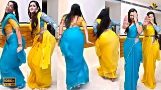 Bigg Boss samyuktha & VJ Bhavna Hot Village Folk Dance - Dreamum Wakeupum Dance Cover