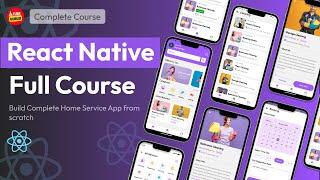 React Native Full Stack App | React Native Project | Full Tutorial | Expo, HyGraph
