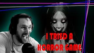 I Tried A Horror Game Live While Live Streaming