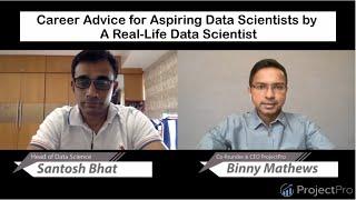 Expert Talks with Santosh Bhat - Career Advice for Aspiring Data Scientists