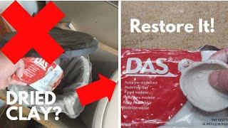 How to Restore DAS Clay #clay #airdryclay