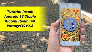 The Best ROM for Xiaomi Redmi 4X | Install Android 13 Stable | VoltageOS v2.8 EOL