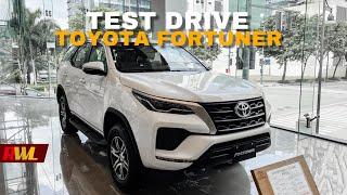 Test drive for the Toyota Fortuner