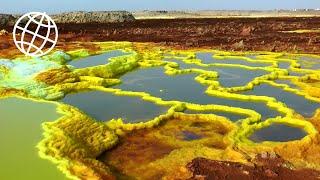 The Unearthly Scenery of Dallol, Danakil Depression, Ethiopia  [Amazing Places]