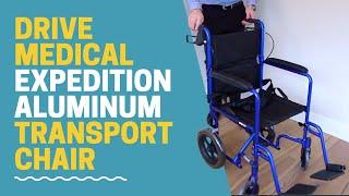 Drive Medical Expedition Aluminum Transport Chair